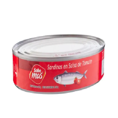 Sardina Sabemas Salsa Tomate Lata Ovalada - 415 g